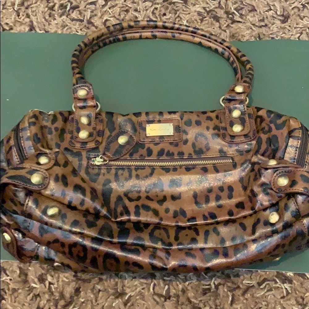 Kate Landry Cheetah Print Purse